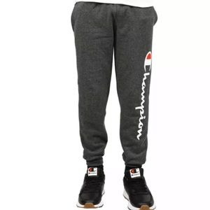 NWT Boys CHAMPION Gray Joggers Pants Size Large 14-16